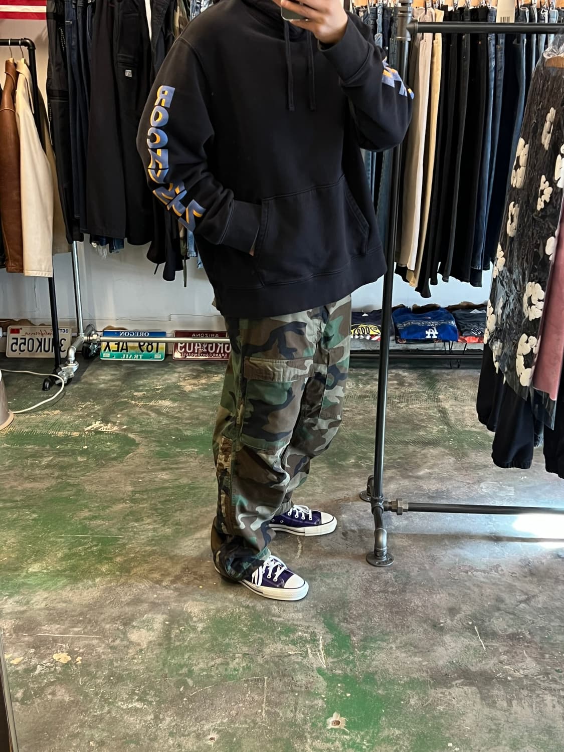 80s [38] 우드랜드 카모 MOPP 군납 카고 팬츠 US ARMY 상품이미지2