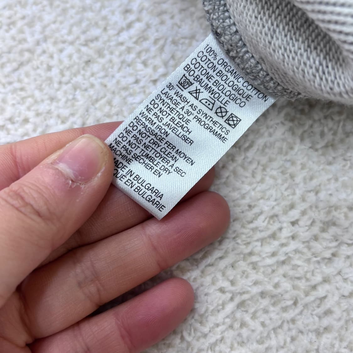 XL 폴스미스 스몰로고 맨투맨 티셔츠 0311E 상품이미지4