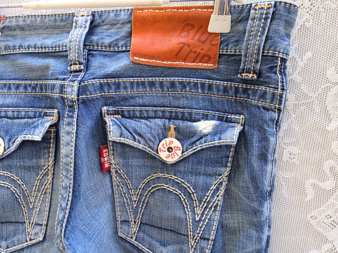 00s Y2K 에드윈 503 블루트립 부츠컷 (made in japan) 상품이미지5