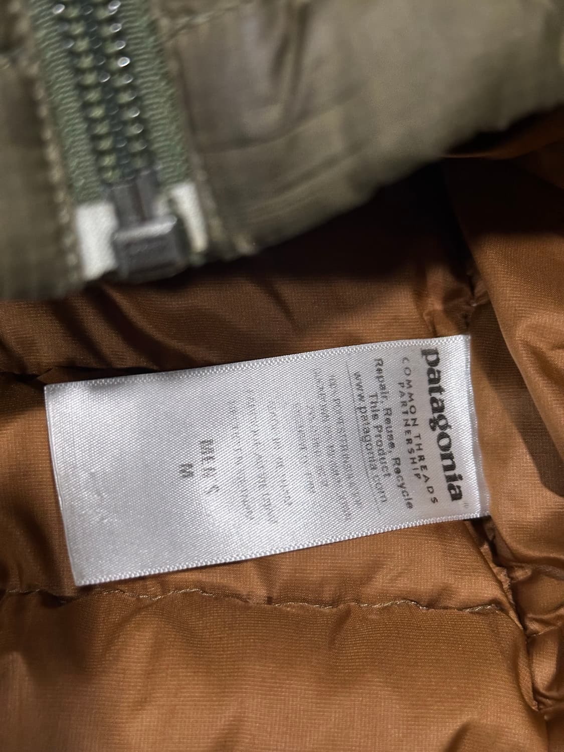 파타고니아 하이로프트 다운 자켓 경량 패딩 M 상품이미지2