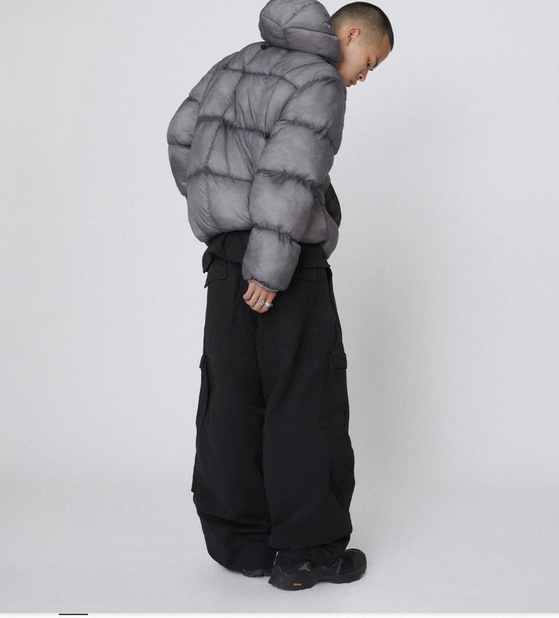 Light puffer jacket M 상품이미지4