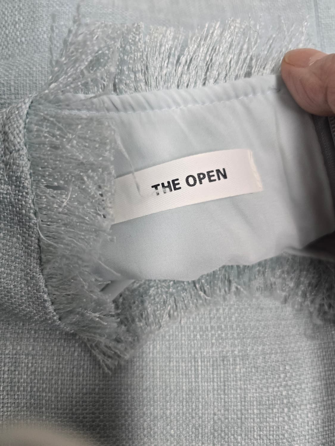 새상품)민소해 프린지 롱 원피스 55 상품이미지4