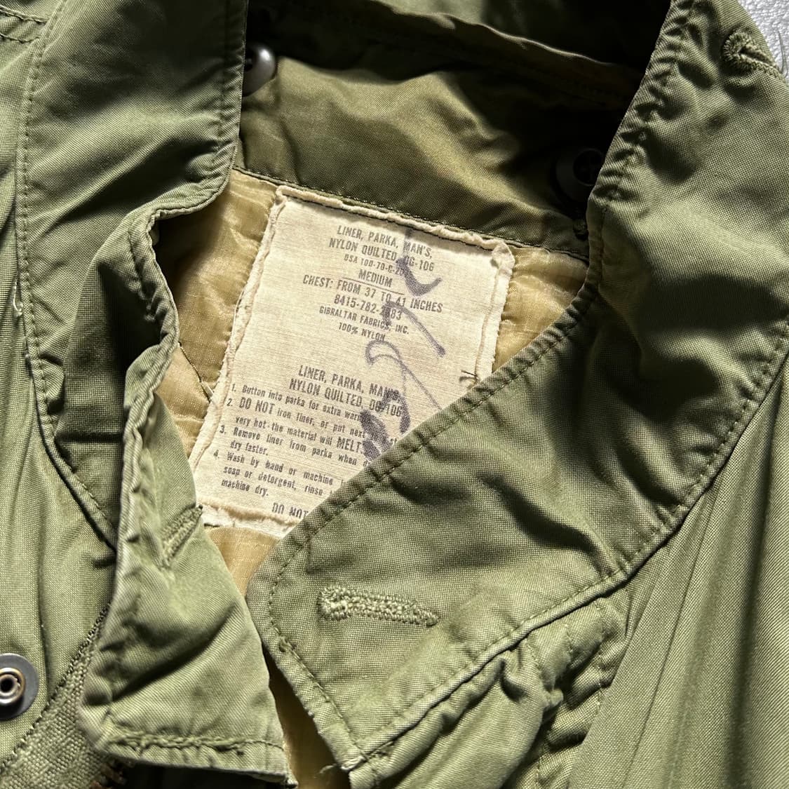 70s M-65 피쉬테일 파카 (va.21) 상품이미지8