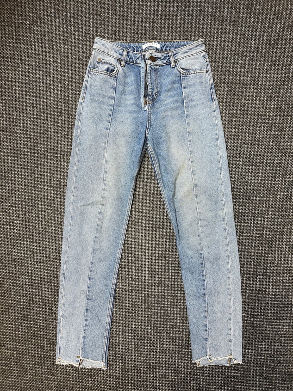 산드로 스플릿 데님 팬츠 상품이미지1