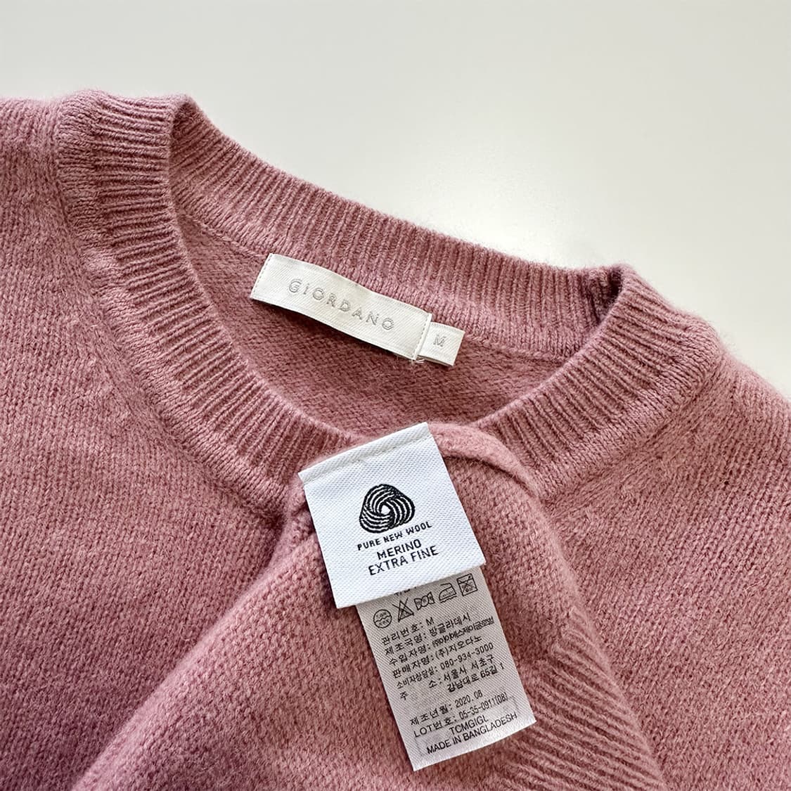 지오다노 메리노울 니트 상품이미지4