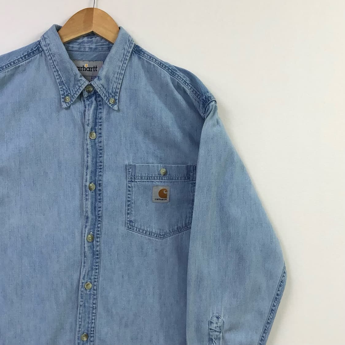 105 칼하트 데님 셔츠 상품이미지1