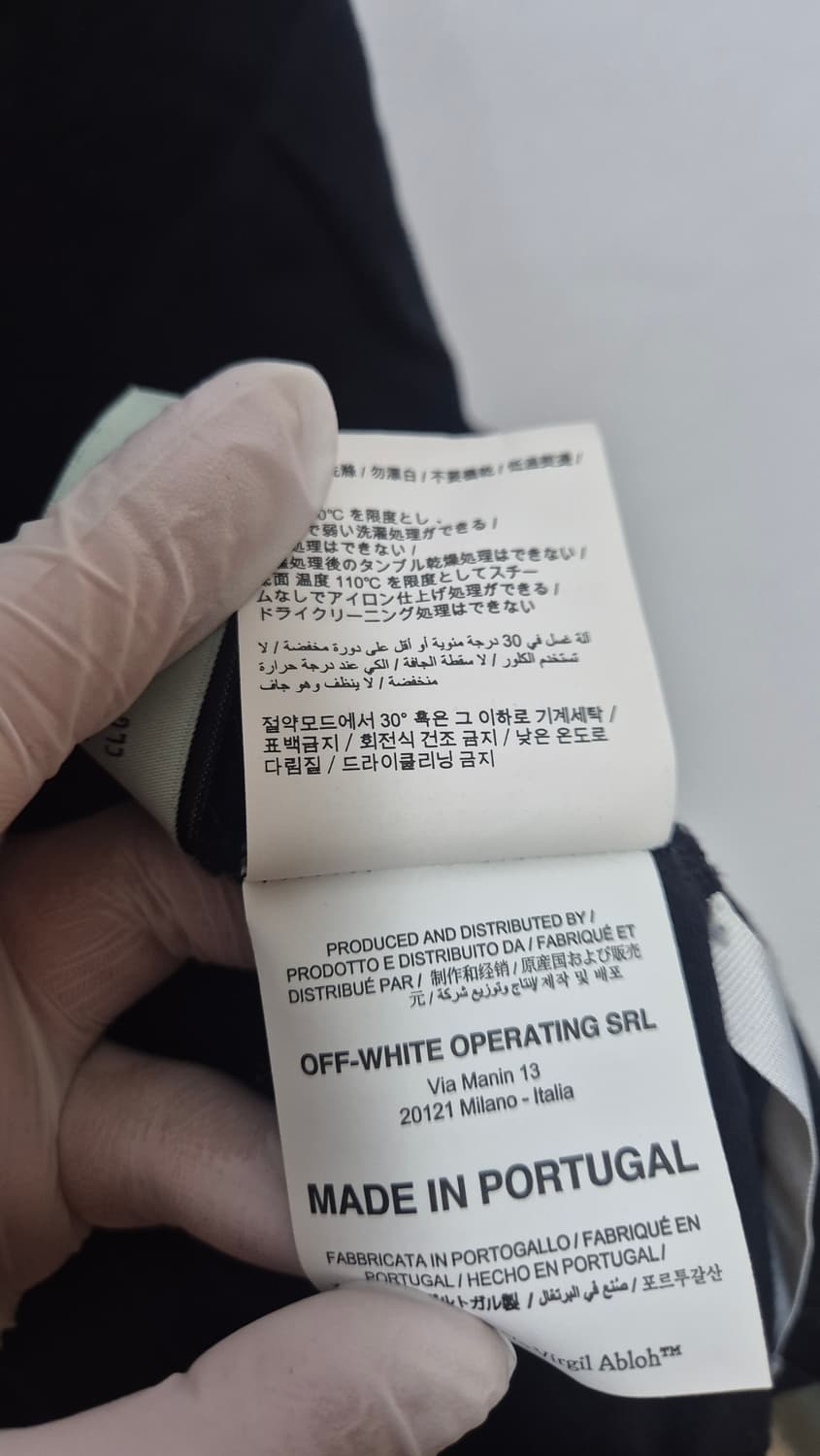 오프화이트 카라바조 반팔티셔츠 상품이미지6