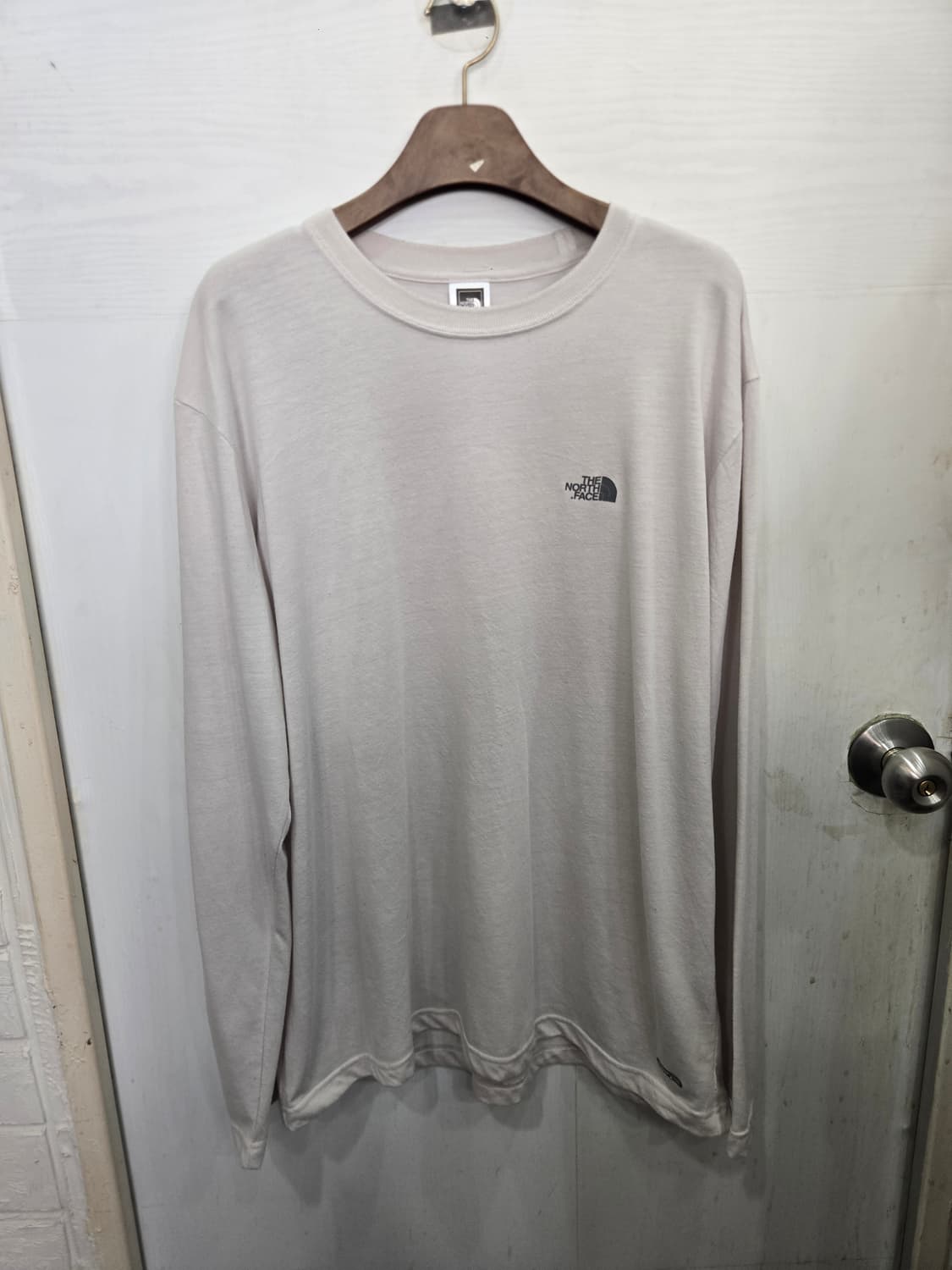 L,100 )) THE NORTH FACE 노스페이스 얇은 긴팔티셔츠! 상품이미지1