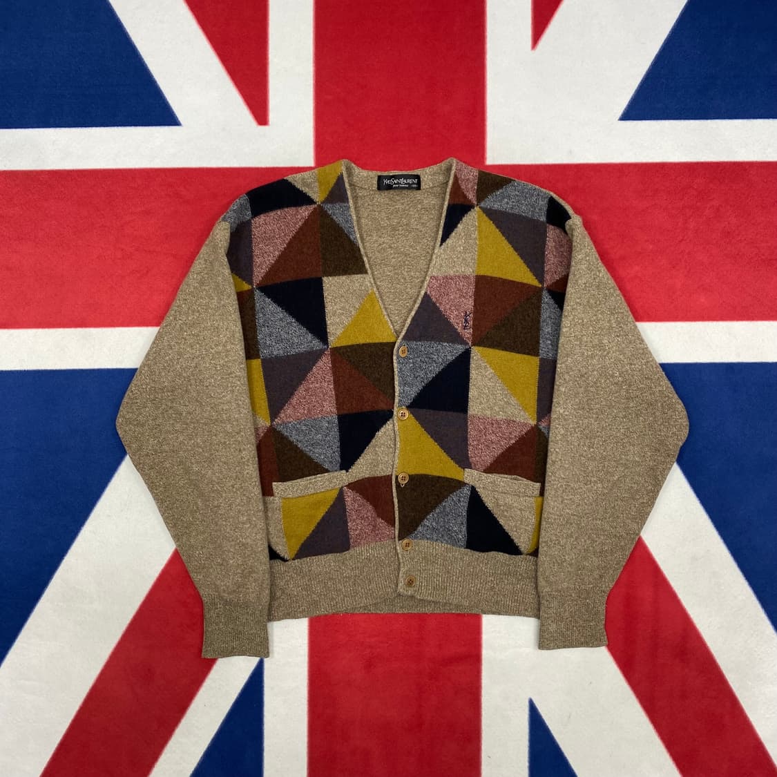 YSL 가디건 105 실측M-L   상품이미지1