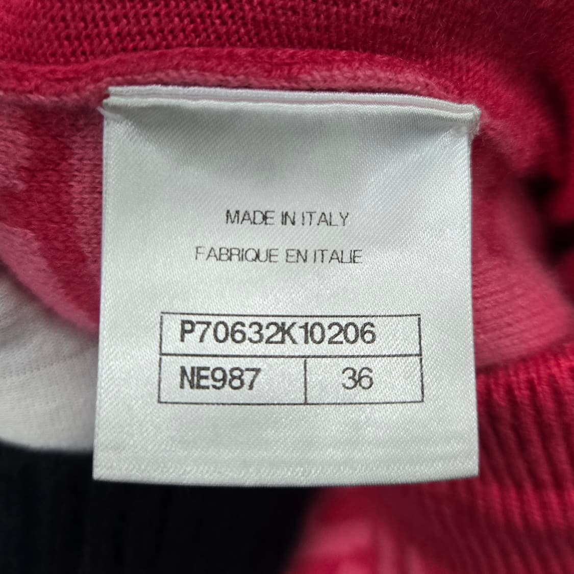 샤넬 캐시미어 멀티로고 조거팬츠 오버핏36 상품이미지5