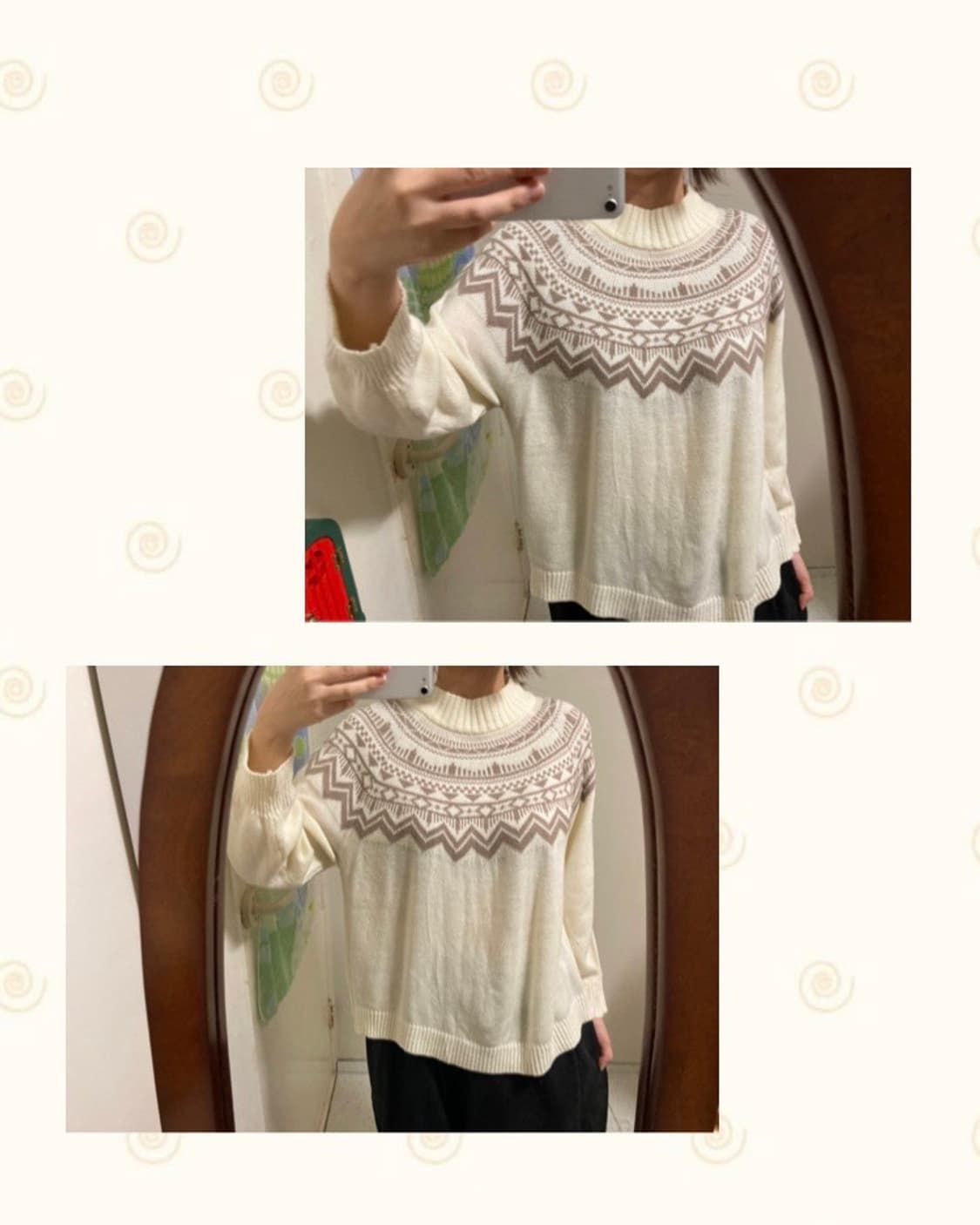 바닐라초코니트 상품이미지1