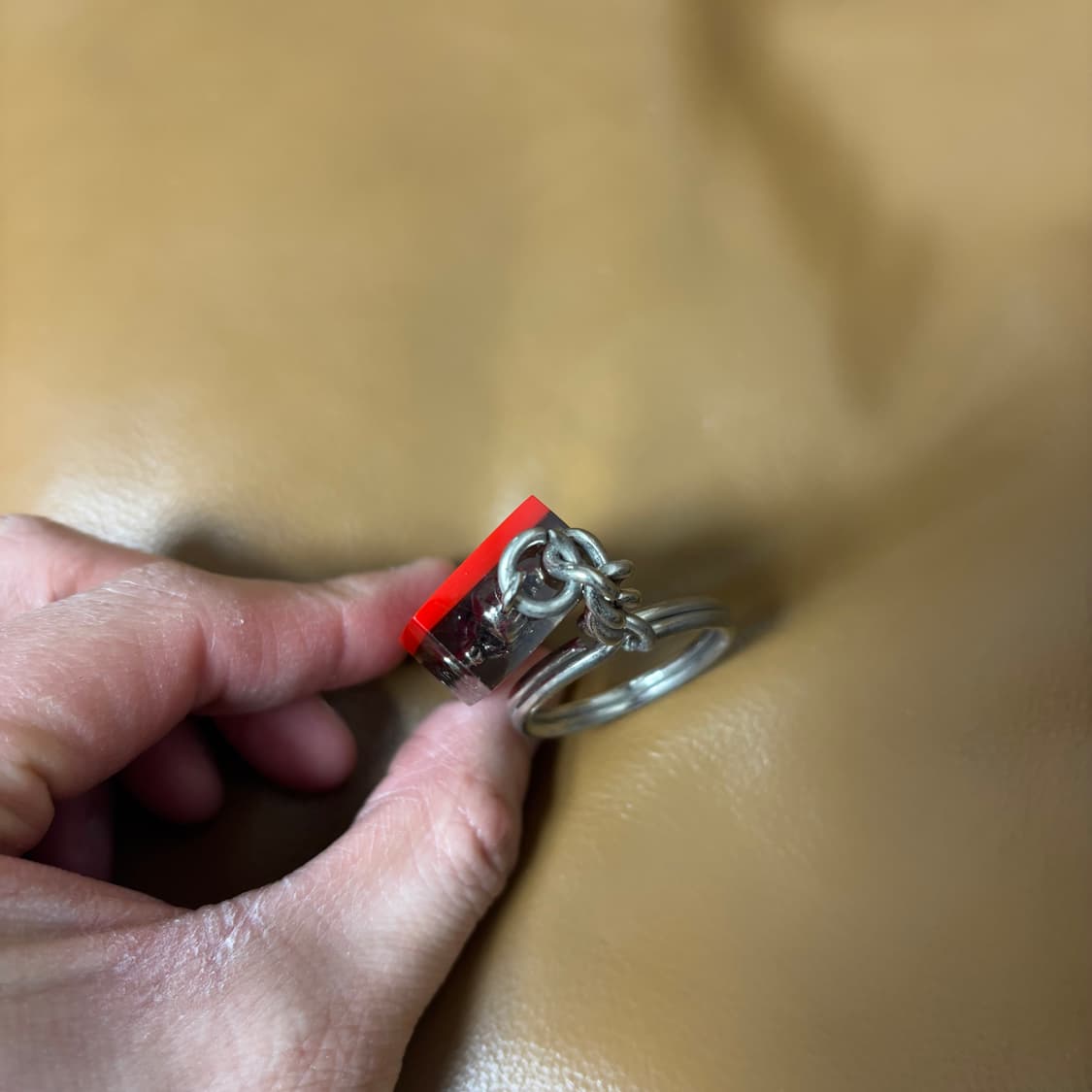 슈프림 키체인 키홀더 스켈레톤 레드 열쇠고리 상품이미지7