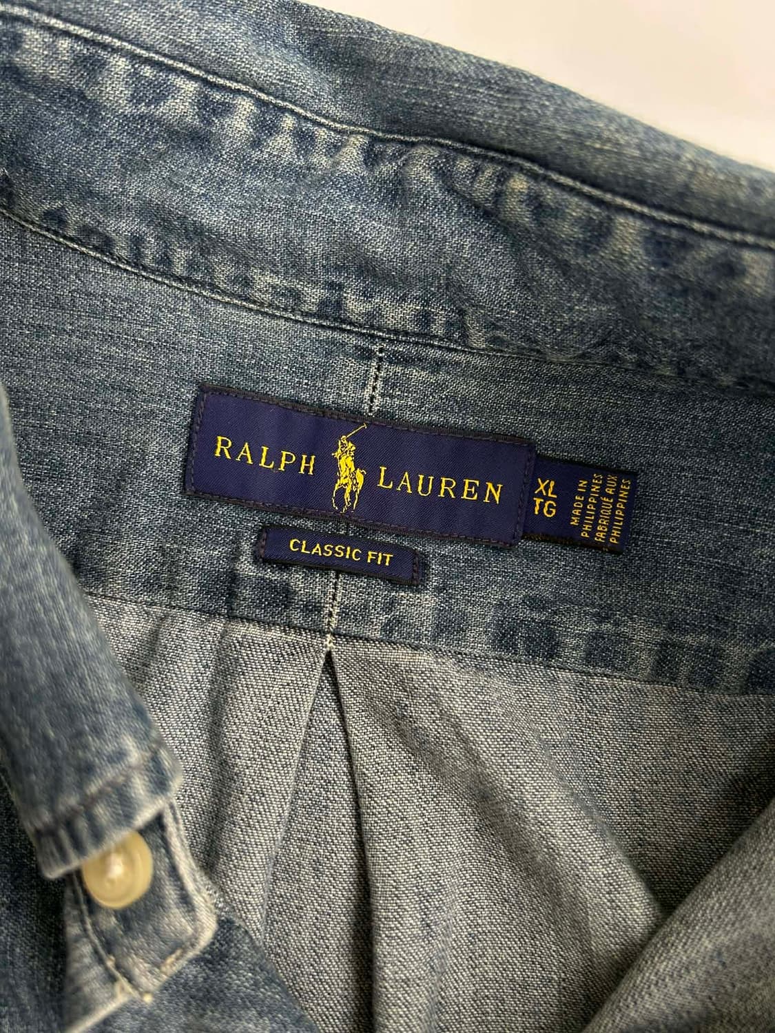 [XL] 폴로 랄프로렌 샴브레이 클래식핏 셔츠 상품이미지3