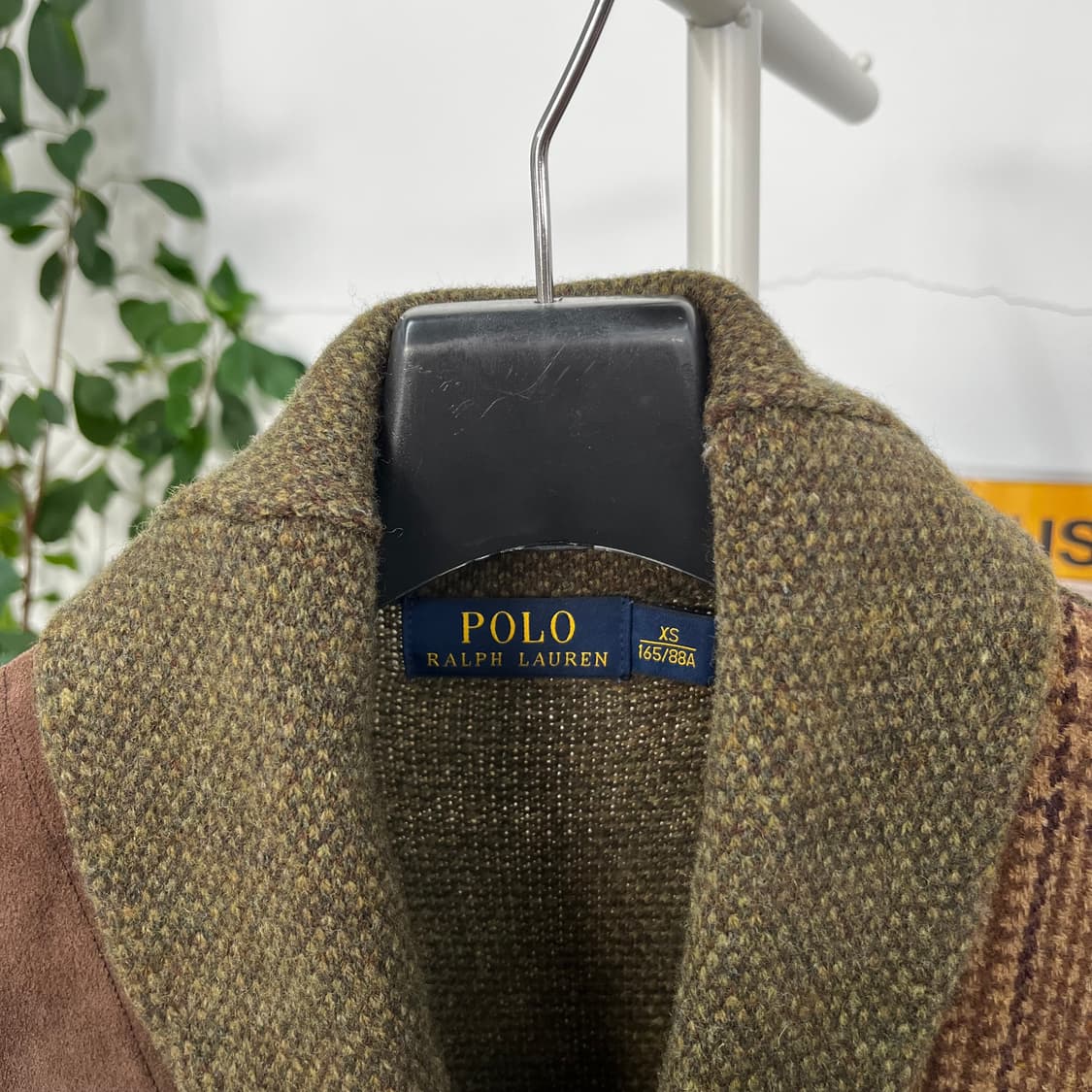 폴로랄프로렌 패치워크 숄칼라 가디건 XS 상품이미지3