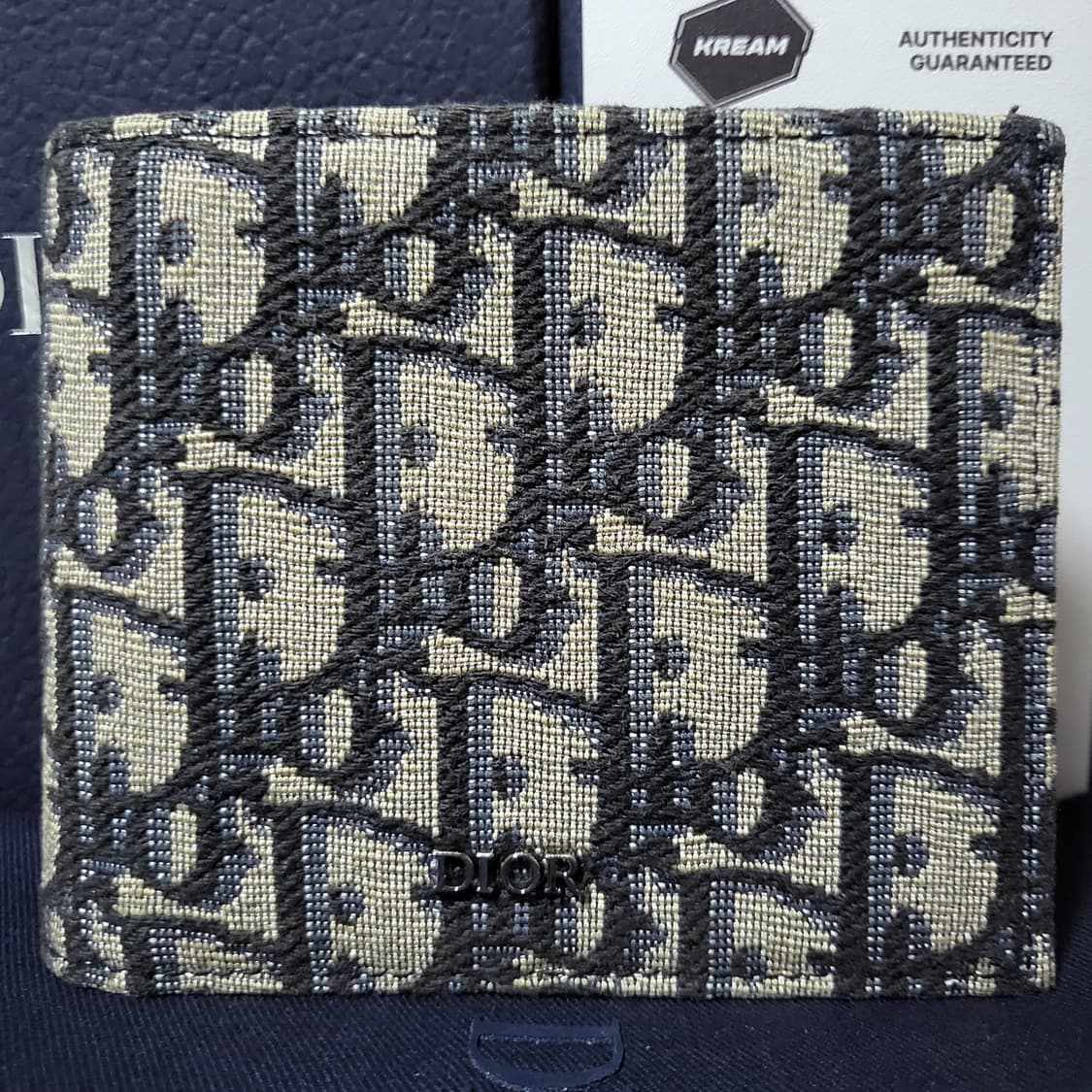 [크림판/새상품급] 디올 오블리크 반지갑  상품이미지1