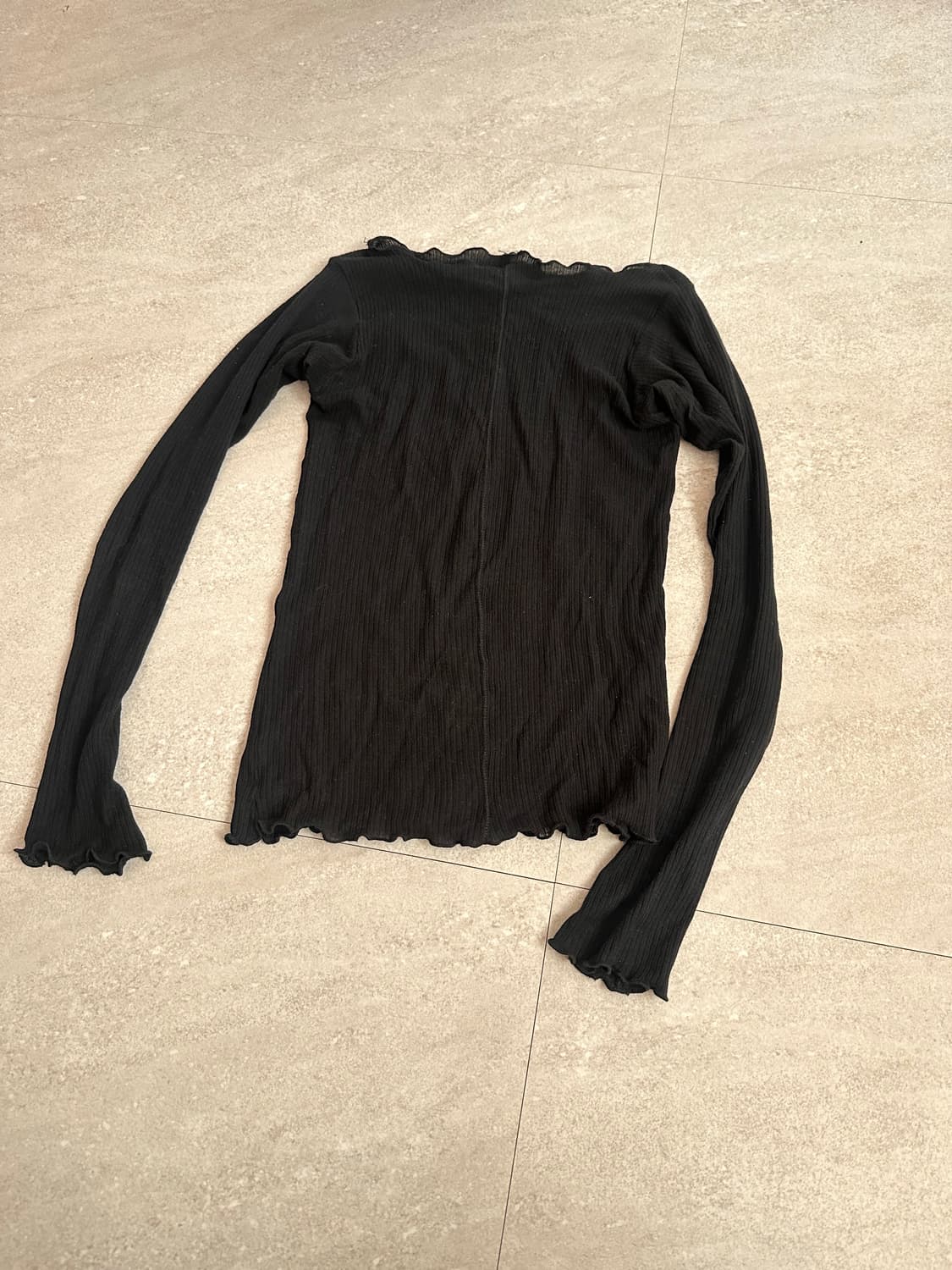 베이스레인지 Pama long sleeve(Black) 상품이미지2
