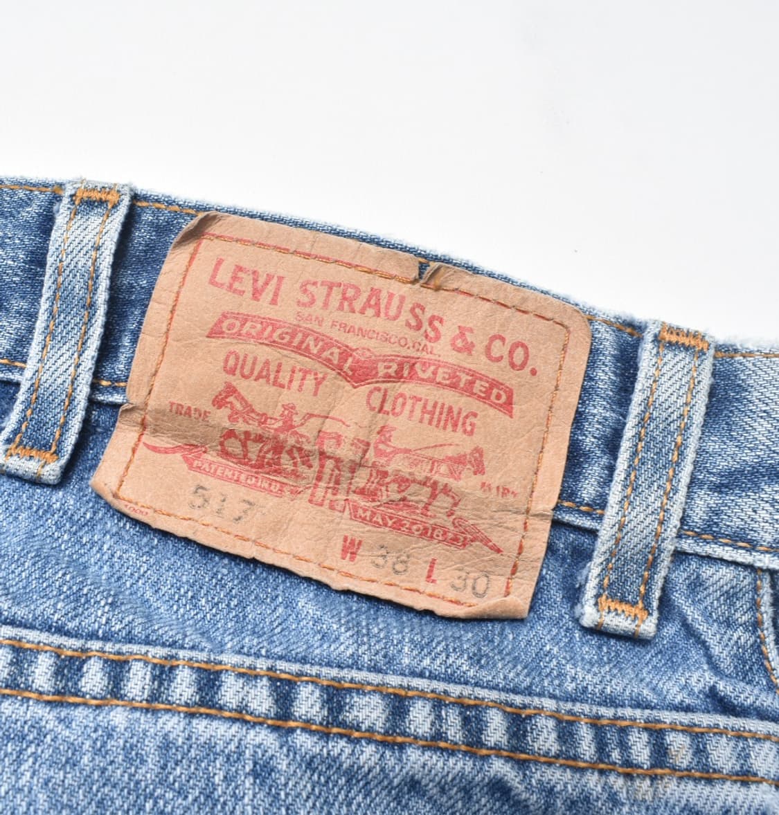 00S 빈티지 리바이스 517 청바지 굿페이드 데님팬츠 N0035 상품이미지3