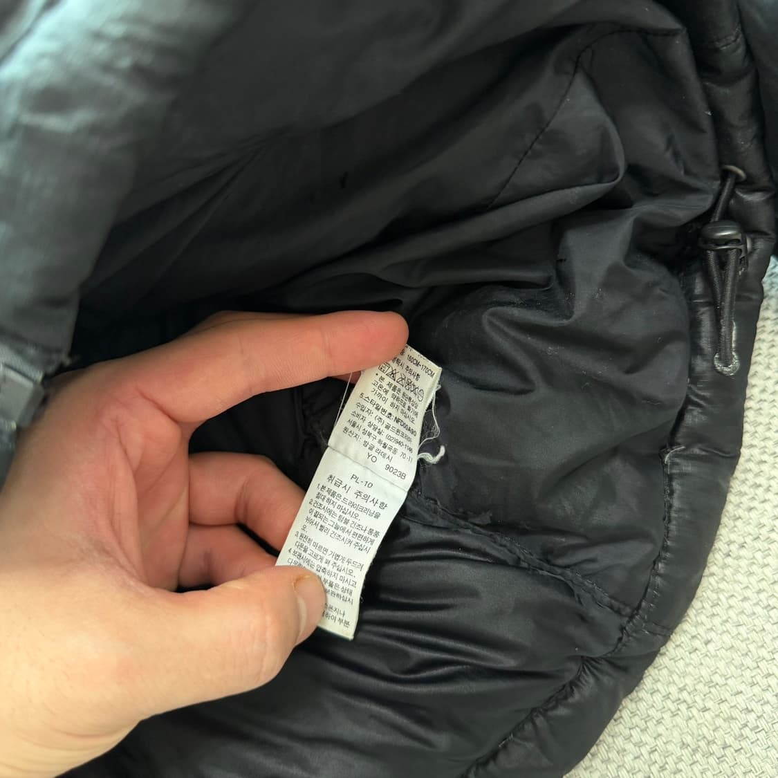 노스페이스 700 눕시 패딩 상품이미지4