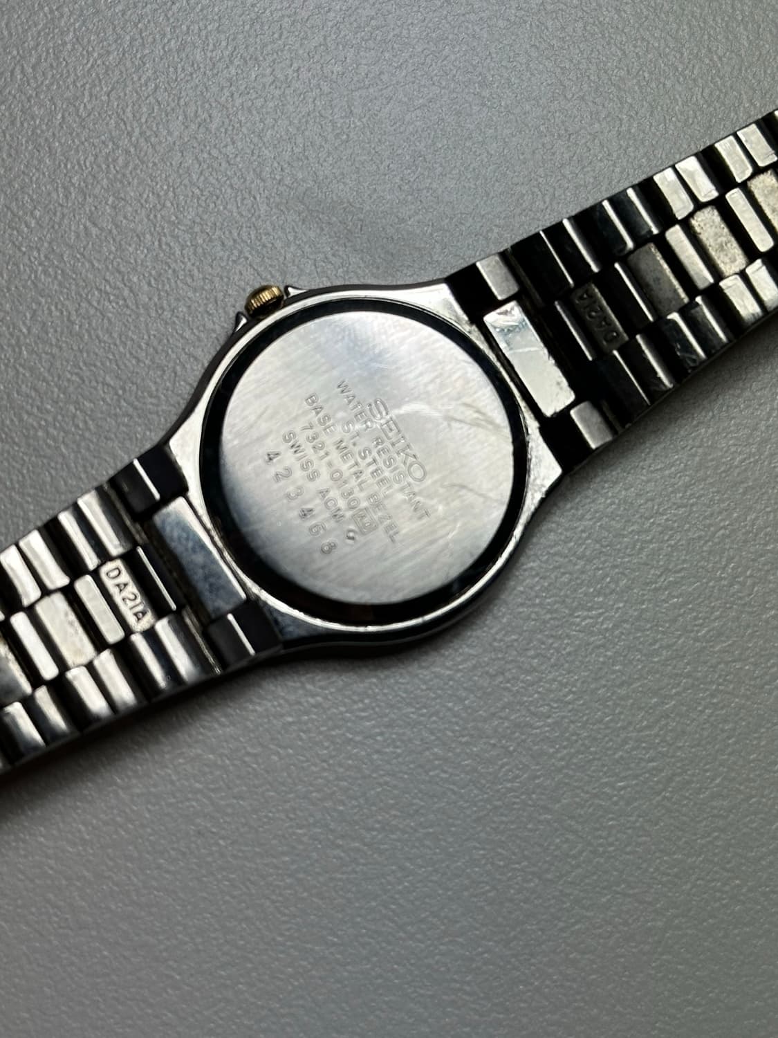 SEIKO quartz gold silver 상품이미지5