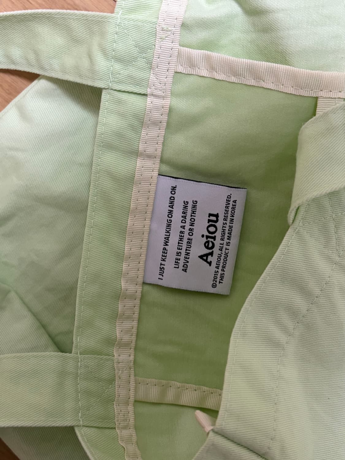 (무료배송)아에이오우 에코백 아보카도 상품이미지6