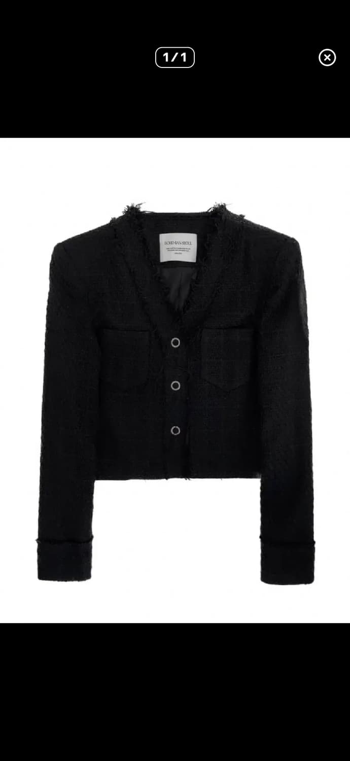 보헤미안서울 트위드 자켓 상품이미지1