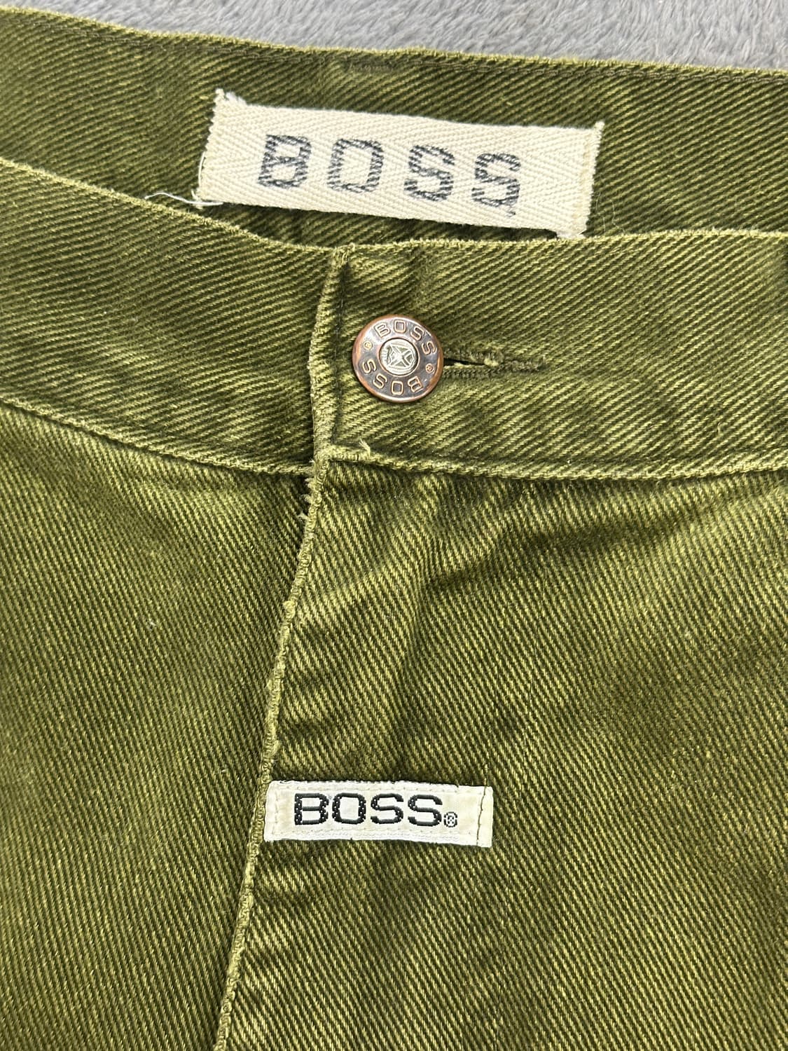 90s BOSS 페이디드 배기핏 데님 팬츠 36 상품이미지5