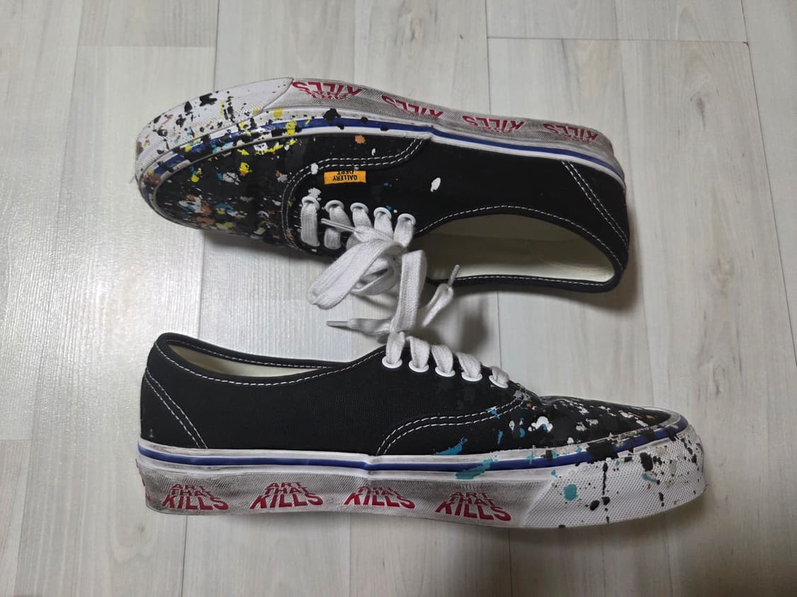 반스 x 갤러리 디파트먼트 OTW 어센틱 44 블랙 270 상품이미지7