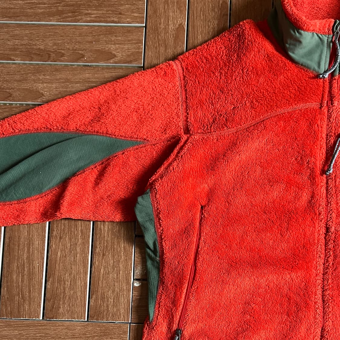 00’s Patagonia usa fleece zip-up jacket 상품이미지4