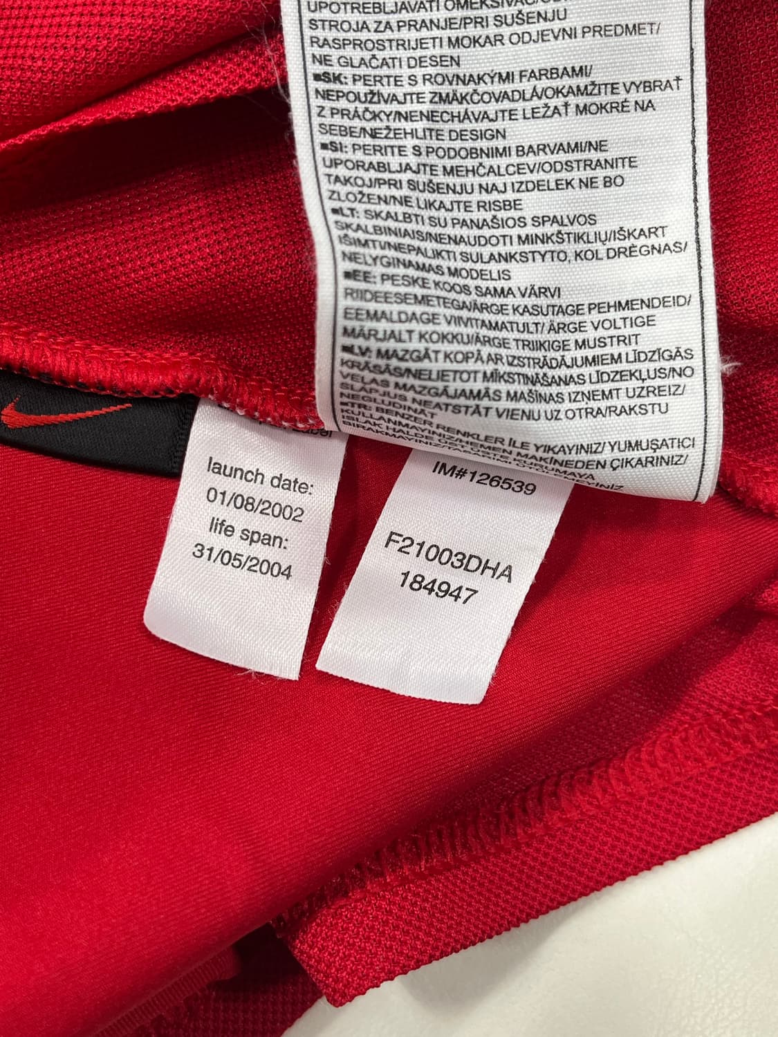 나이키 02-04 맨체스터 유나이티드 FC 홈 데이비드 베컴 상품이미지3