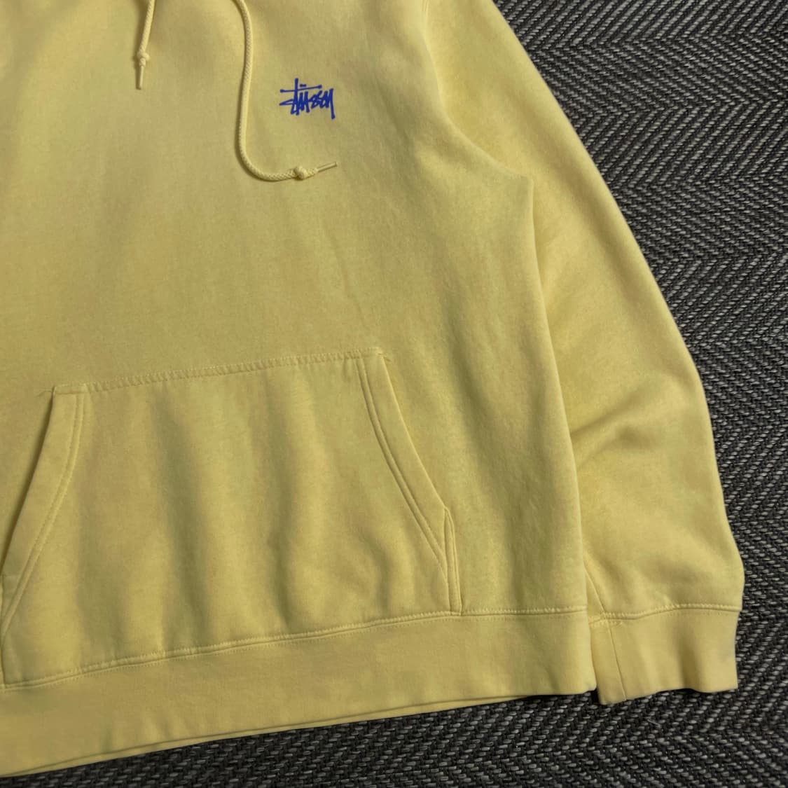 스투시 빅로고 베이직 박시핏 후드 티셔츠y 3563 상품이미지4