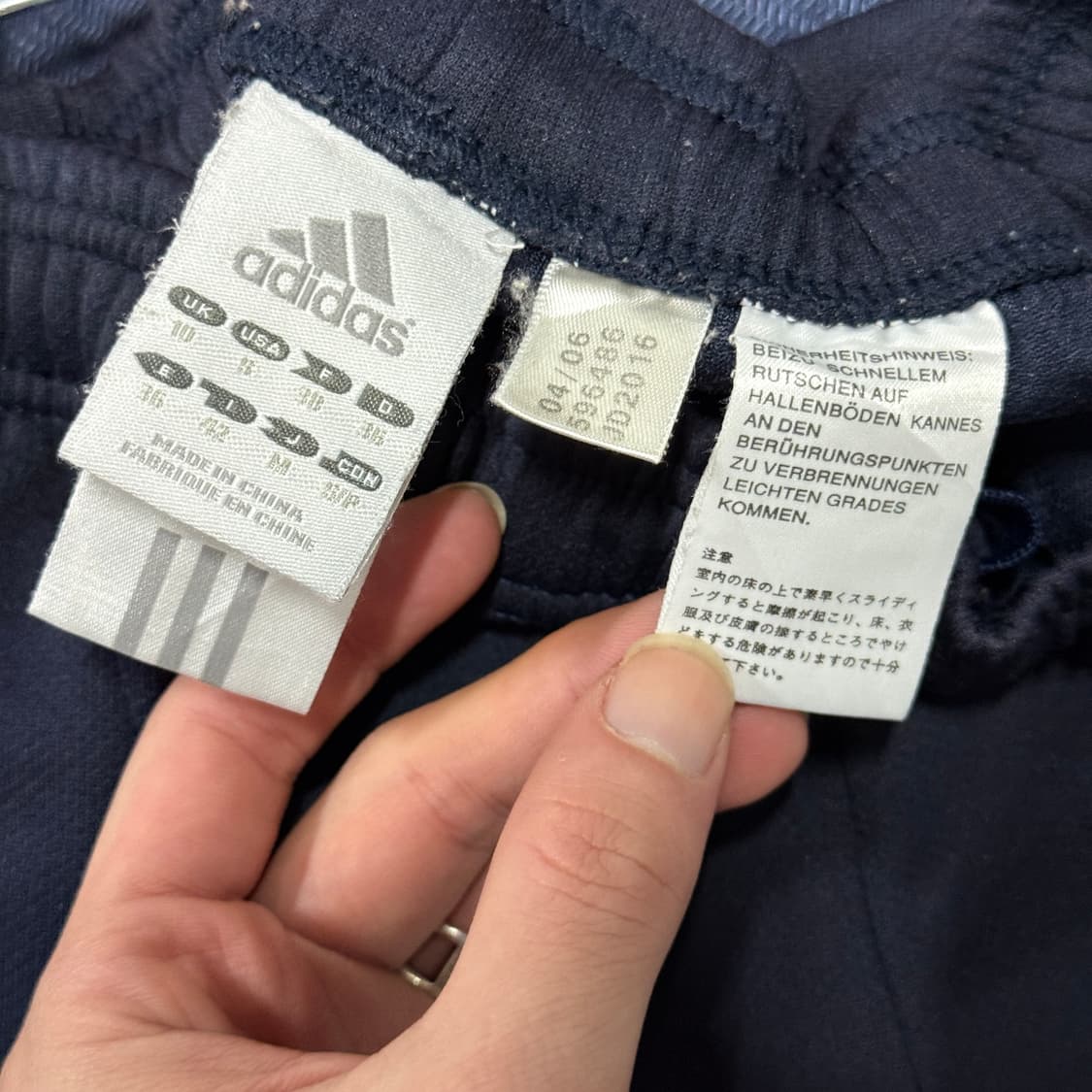 아디다스 올드스쿨 사이드 디테일 와이드 트랙 팬츠 상품이미지5