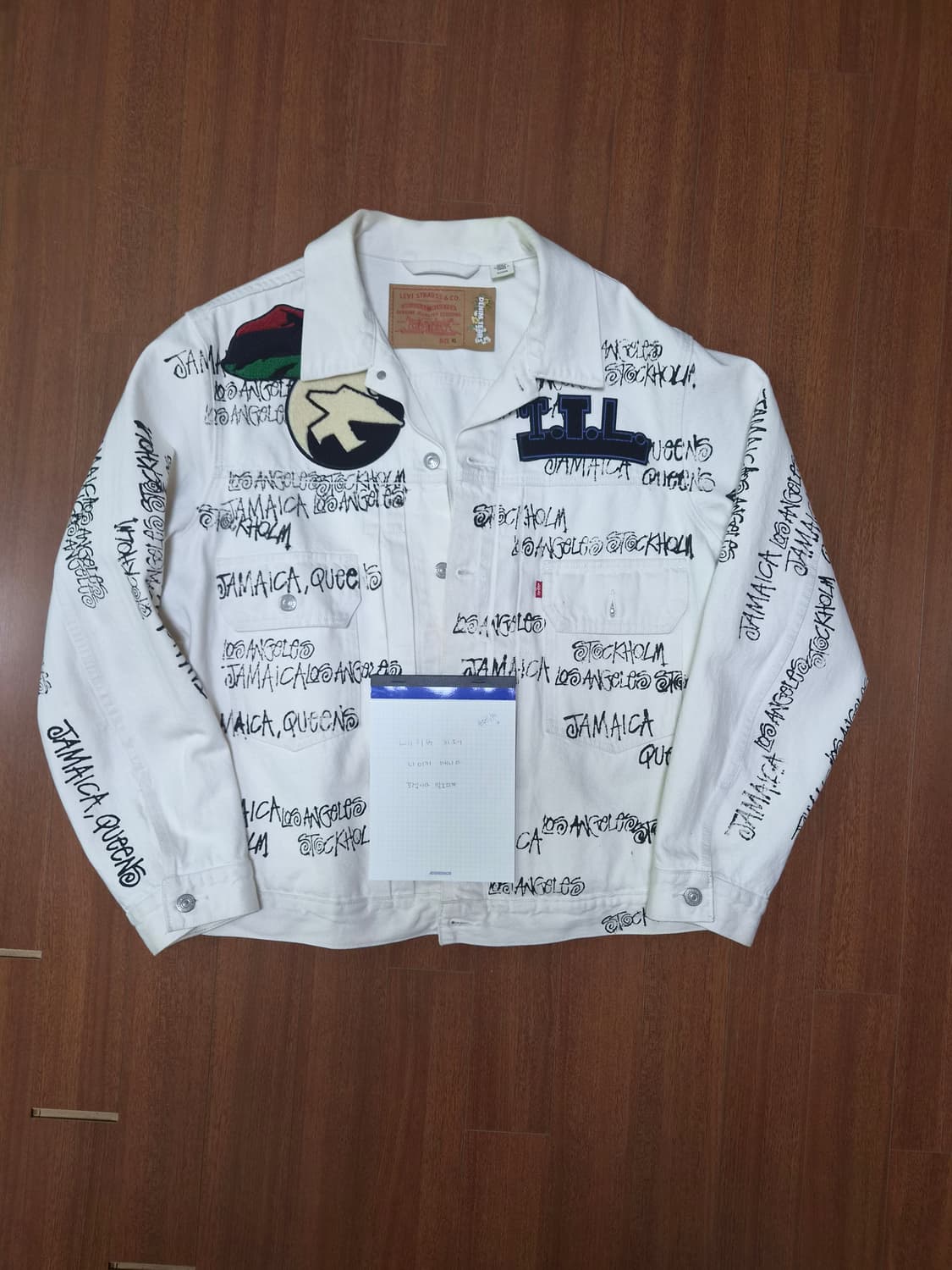 스투시 데님티어스 리바이스 자켓 XL 상품이미지1