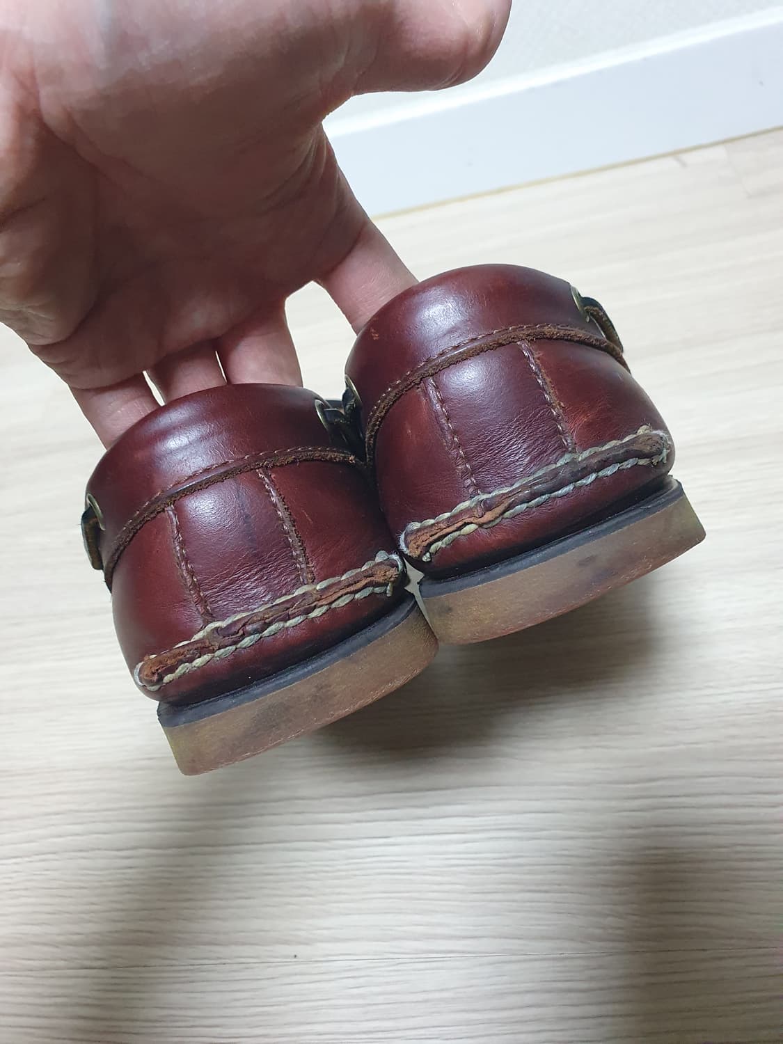 팀버랜드 보트 슈즈 브라운 275~80 상품이미지6