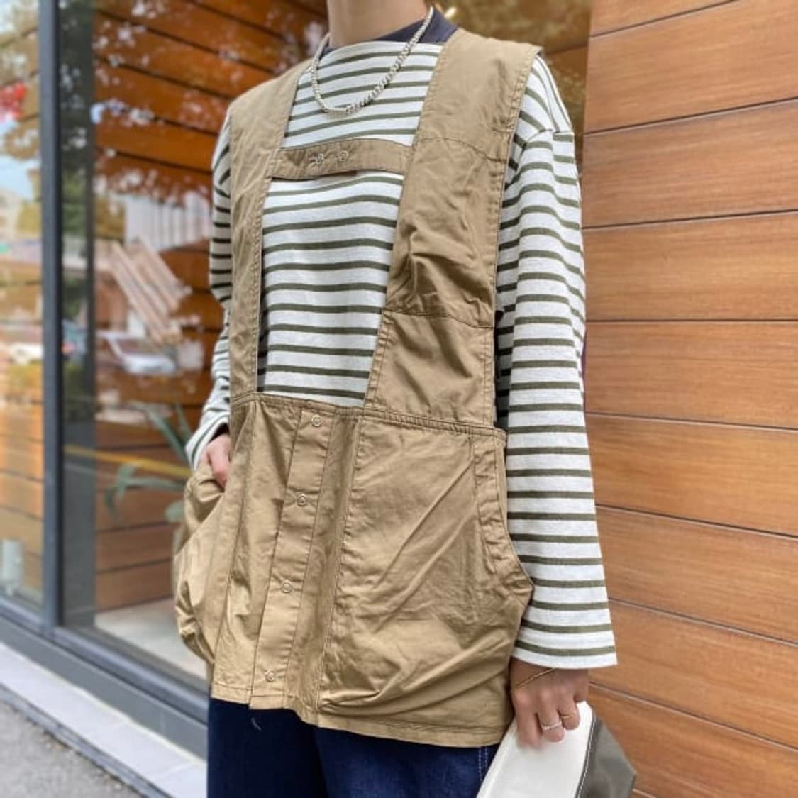 BEAMS BOY Cotton Weather Hunting Vest 상품이미지3