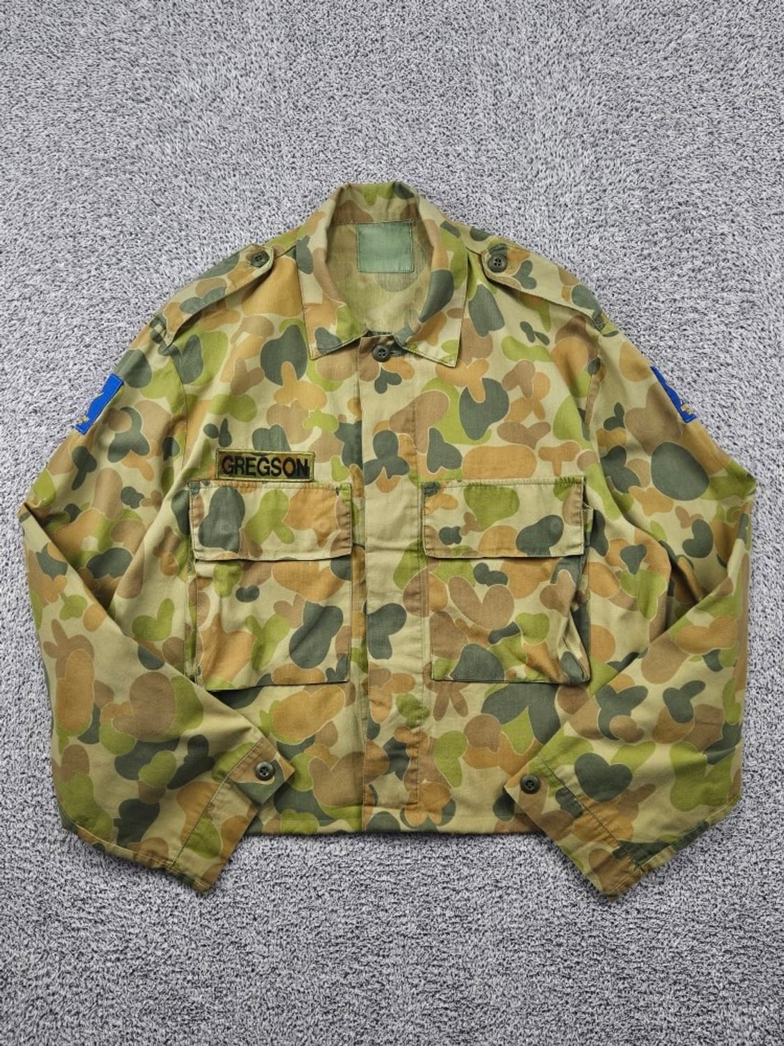 호주군 DPCU 덕헌터 필드 셔츠 자켓 커스텀 (L추정) / 11884 상품이미지3