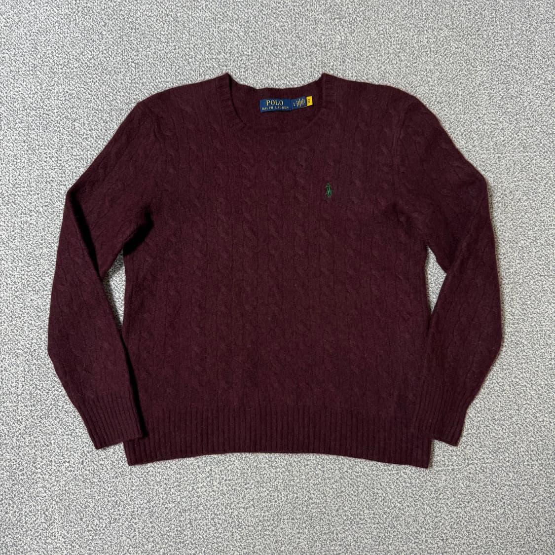 [정가 27만원] 폴로 랄프로렌 울 캐시미어 니트 상품이미지2