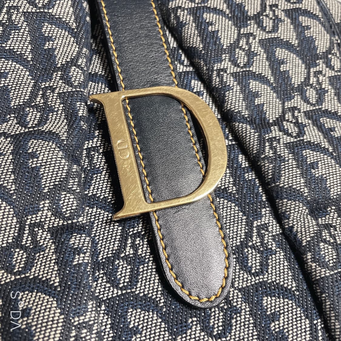 디올 트로터 오블리크 토트백 네이비 상품이미지3