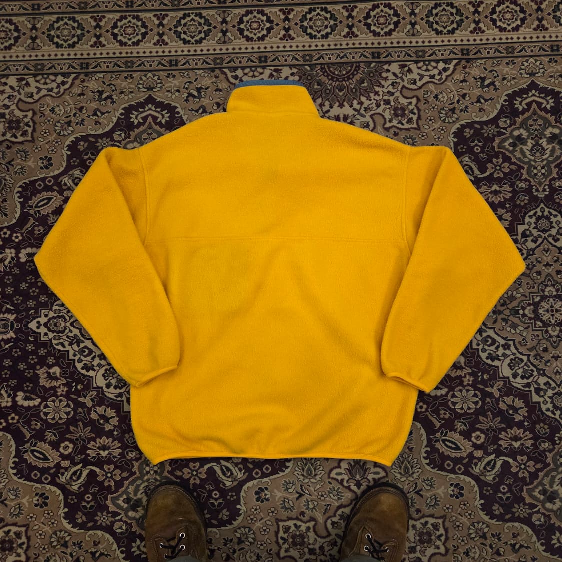 90s 파타고니아 신칠라 made in usa 노랑 옐로우 상품이미지2