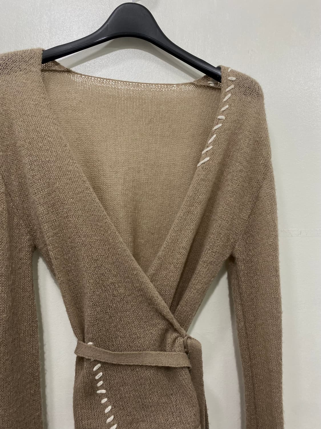 마뗑킴 랩 가디건 블랙 F 상품이미지3