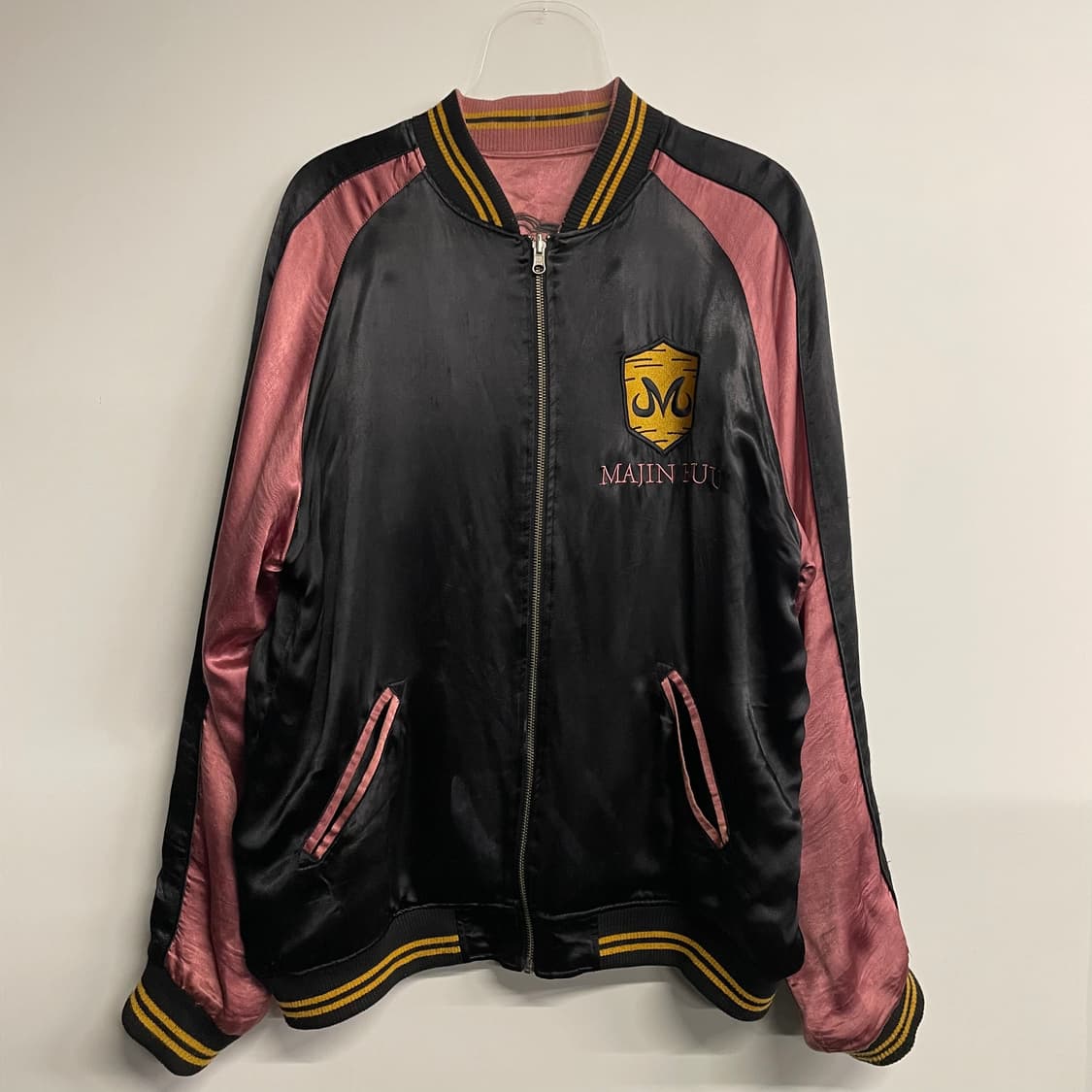 카라쿠리타마시 x 드래곤볼Z 마인부우 리버시블 자수 스카잔 상품이미지2