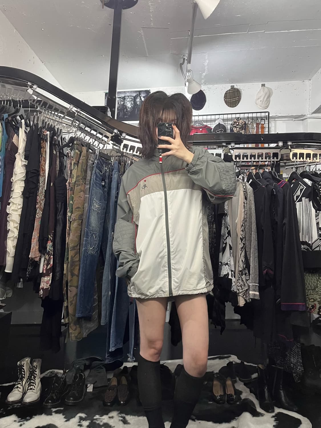 스타터 배색 윈드자켓 상품이미지1