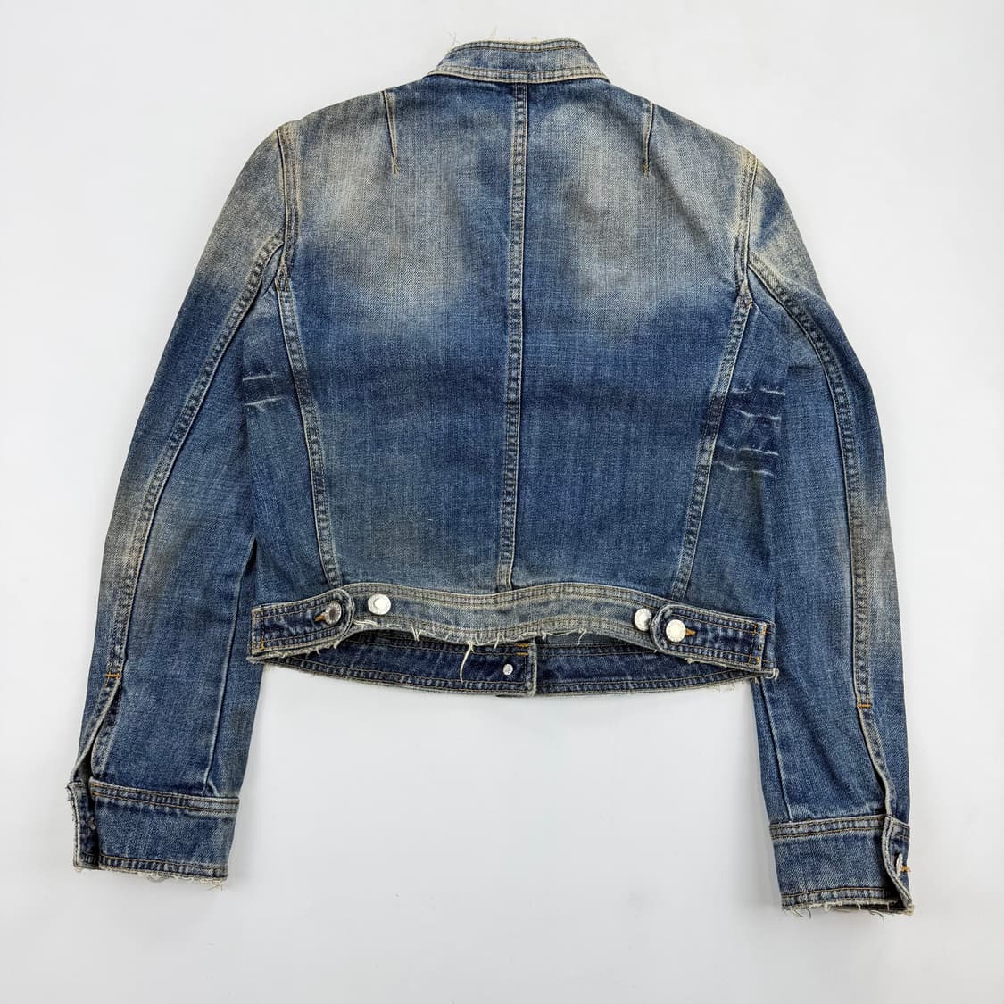 돌체앤가바나 워싱 크롭 데님자켓 상품이미지7