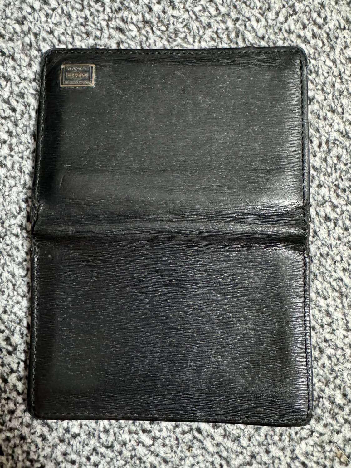 요시다포터 블랙 레더 카드케이스 카드지갑 명함지갑 상품이미지4