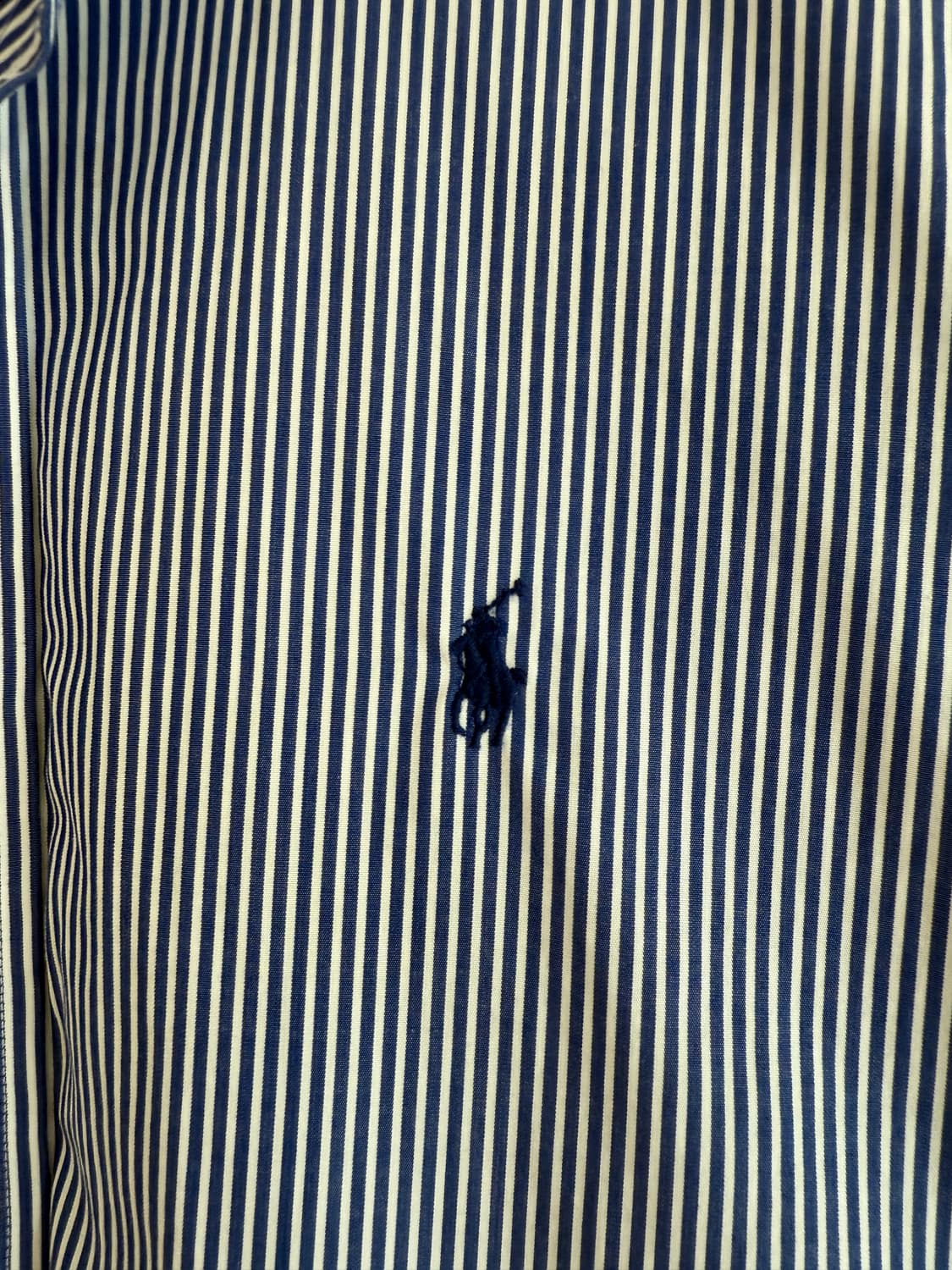 Polo Ralph Lauren 핀스트라이프 셔츠(큐알 정품 인증) 상품이미지4