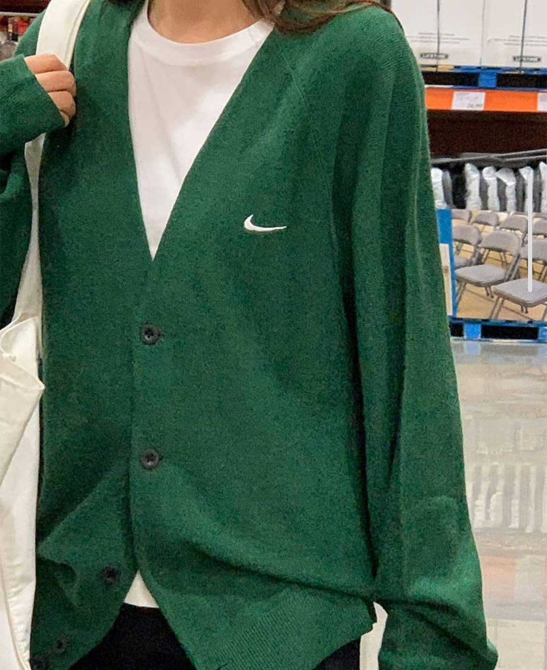  나이키 가디건(녹색) 상품이미지1