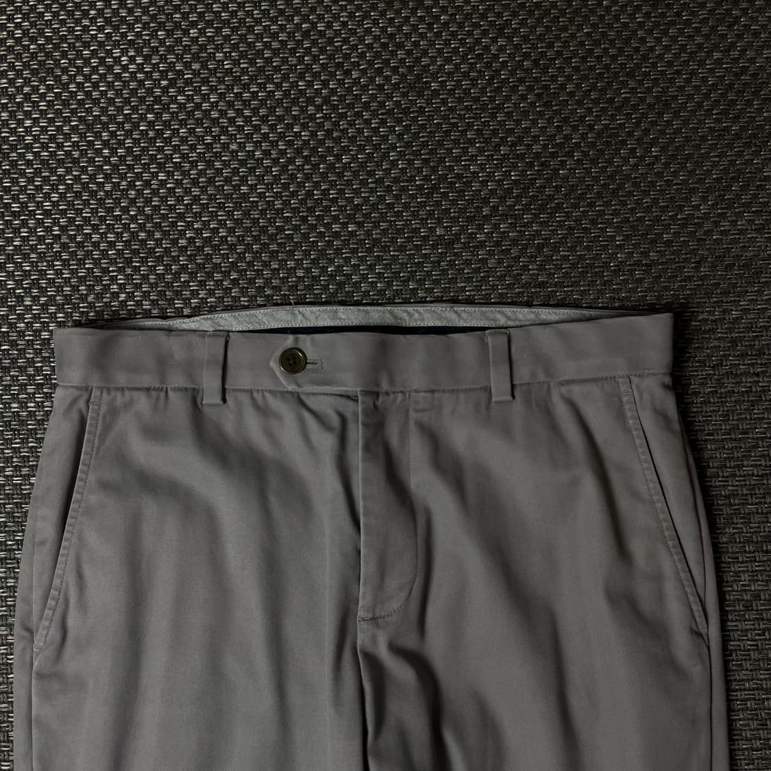(32) 브룩스브라더스 그레이 코튼 팬츠 상품이미지3