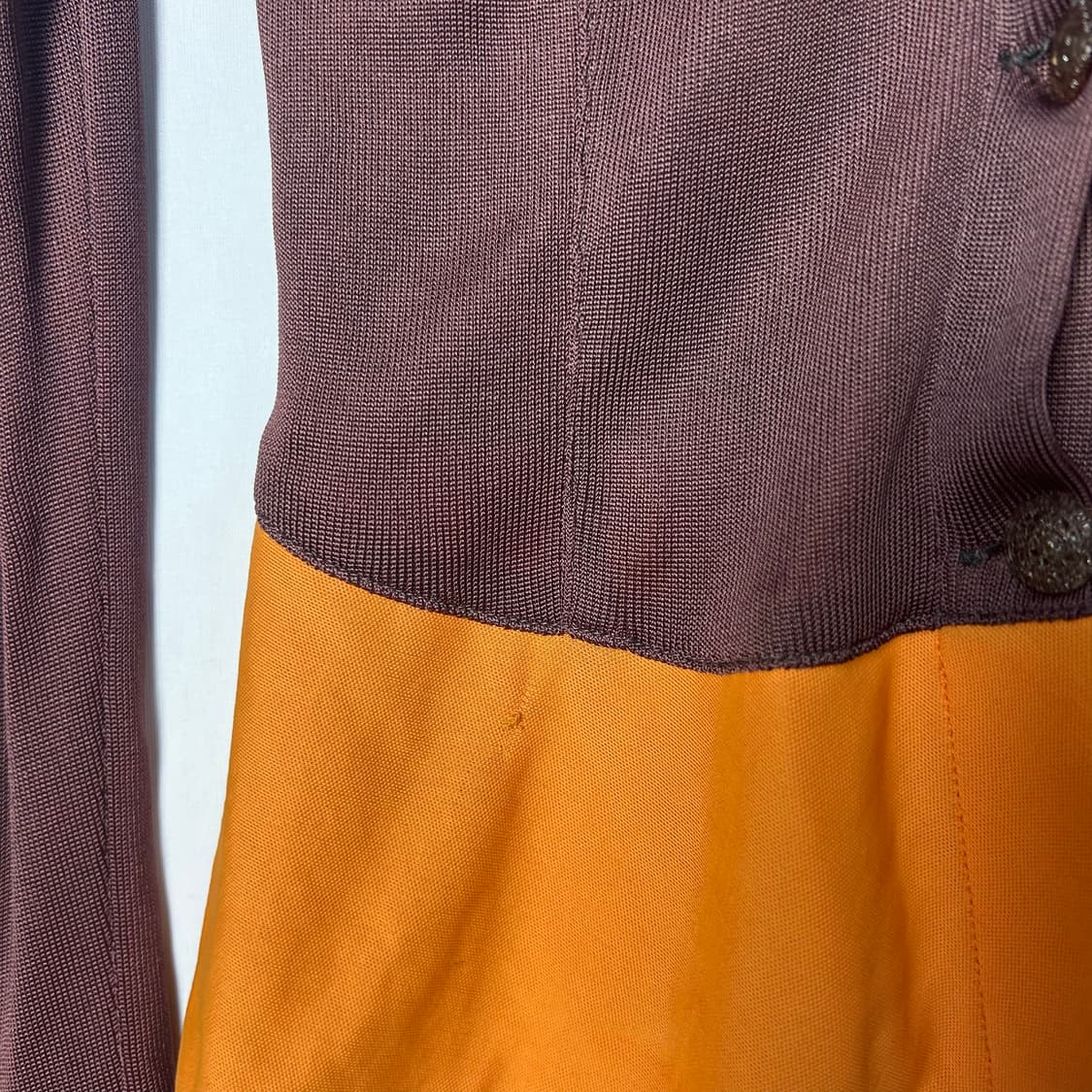 [GIANNI VERSACE] 지아니 베르사체 배색 플레어 가디건 상품이미지4