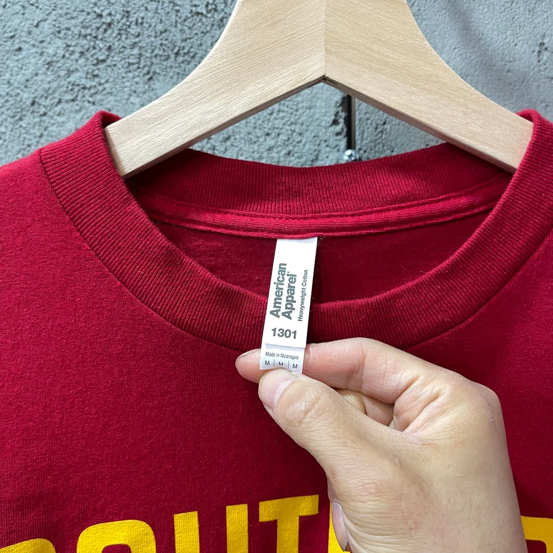 아메리칸 어패럴 빈티지 반팔 티셔츠 상품이미지3