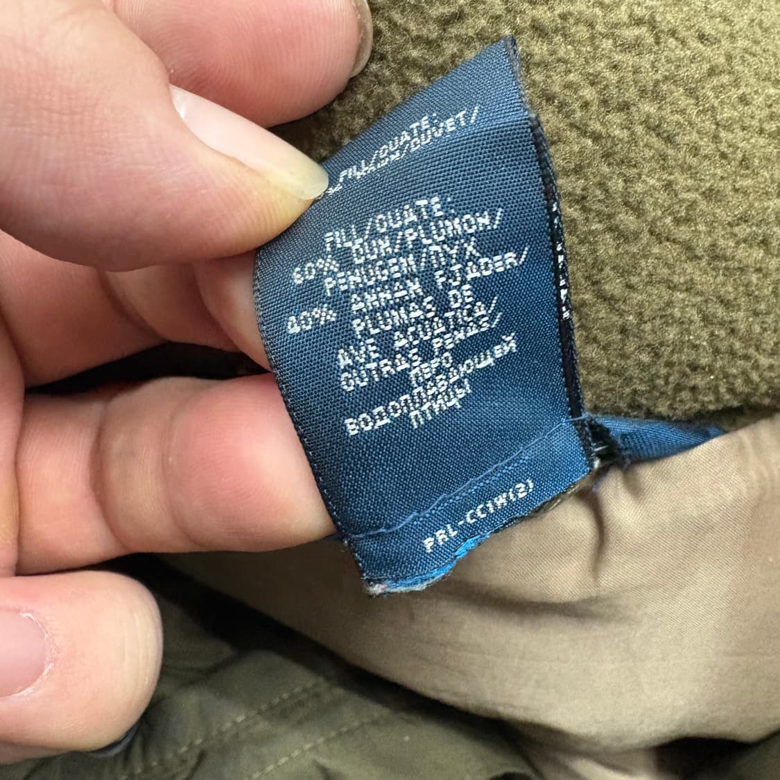 (95)폴로후드패딩브라운 상품이미지5