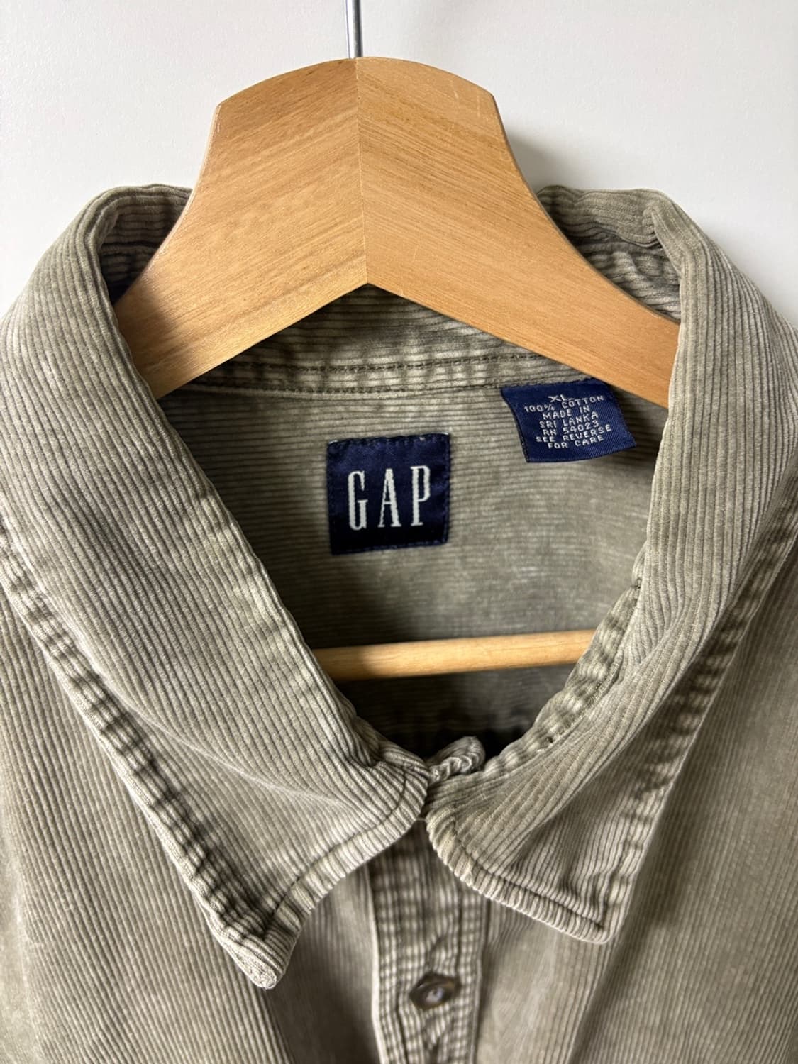 올드 갭 코듀로이 셔츠 상품이미지2